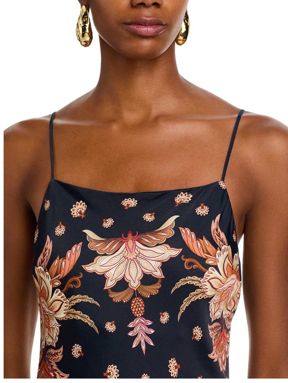 NWT FARM Rio Majestic Garden Maxi slip dress vacation resortwear summer XS - Picture 2 of 4